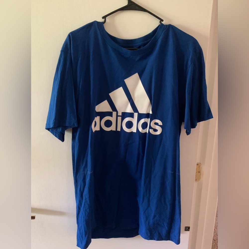 Blue Adidas T Shirt